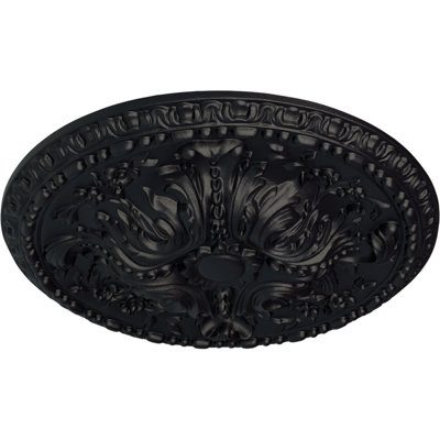 Médaillon de plafond 19 5/8 "x P 3/4" P Amelia (convient aux auvents jusqu'à 2 3/8 ")
