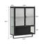 Armoire murale moderne à deux portes avec tablette ouverte-105275595