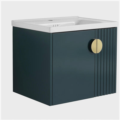Armoire de salle de bain 24 po, convient aux petites salles de bain, armoire de salle de bain à porte