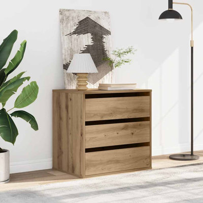 Corner Chest Of Drawers Engineered Wood