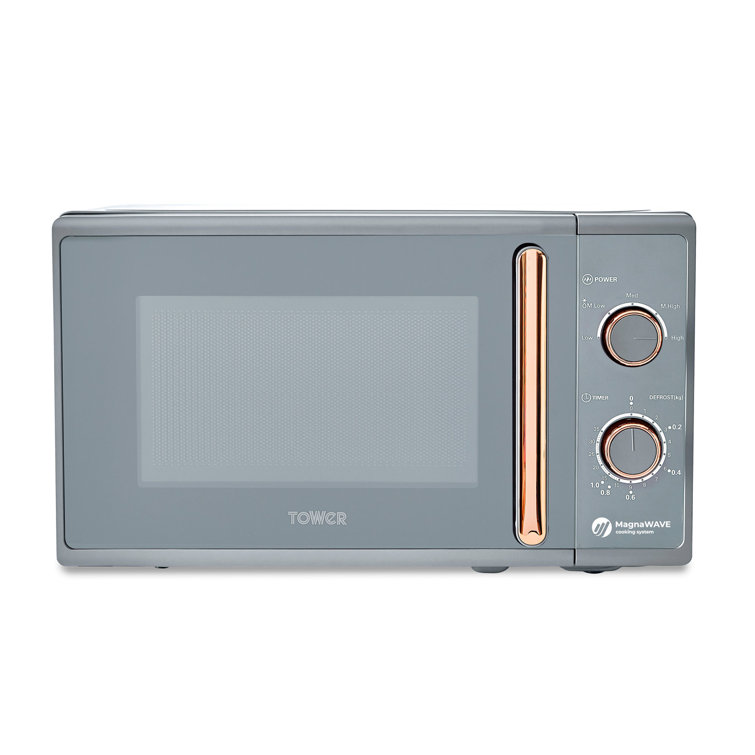 Cavaletto Manual Microwave with 5 Power Levels & 35 Minute Timer, 800W, 20L,