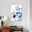 « blue & white asiatique jardin i », reproduction d’art sur toile tendue-20832740-73154006-73154007
