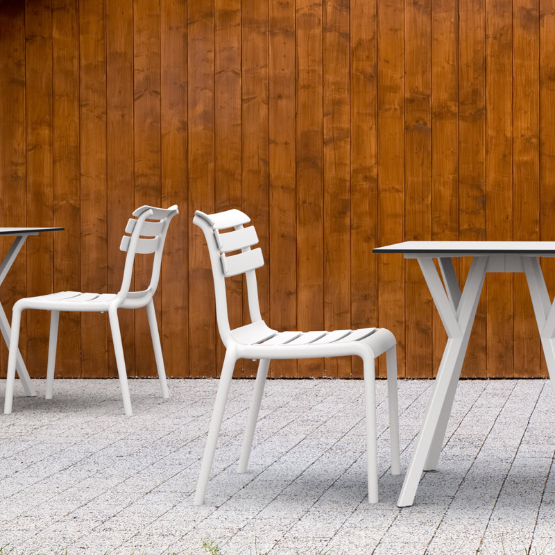 Chaise de patio Aragons, Blanc
