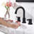 Widespread 2-handle Bathroom Faucet with Drain Assembly-50966991