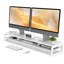 Double support pour écran pour bureau, 42,5 po de large pour 2 écrans-936963322