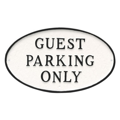 Plaque de jardin guest only