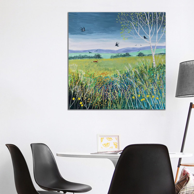 " Approaching Storm " by Jo Grundy, No Matte, Wrapped Canvas, 37" H x 37" W x 1.5" D