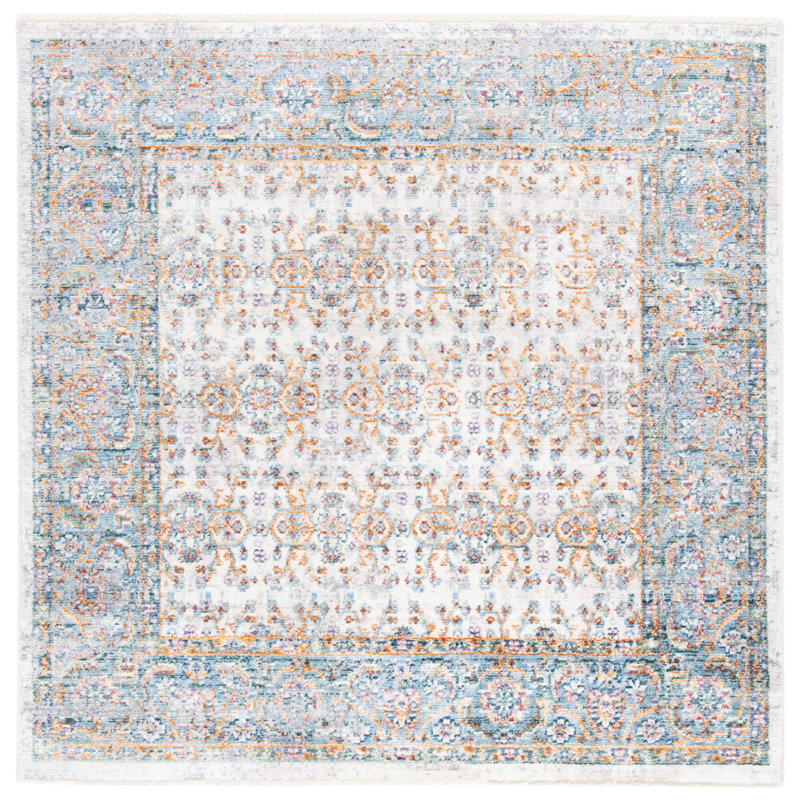 Soren Performance Oriental Rug, Square 4'