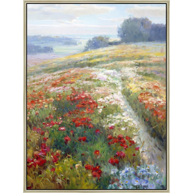 «Ribbon Meadow», Brun, H 74 po x l 50 po