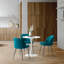 Chaise d'appoint en velours Steller-740009228