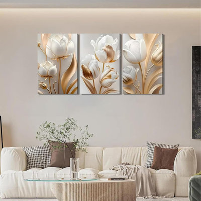 3 Piece Wrapped Canvas Print