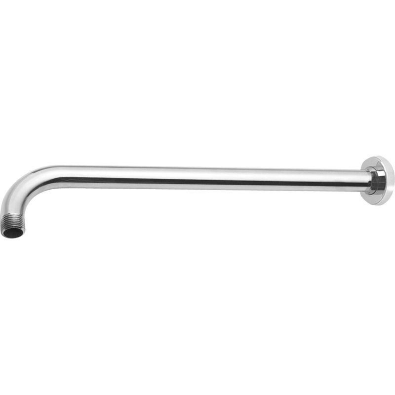Tiburon 12" Wall Shower Arm Round Base, Polished Chrome