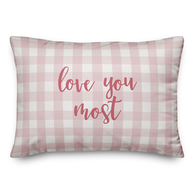 Plaid Throw Pillow