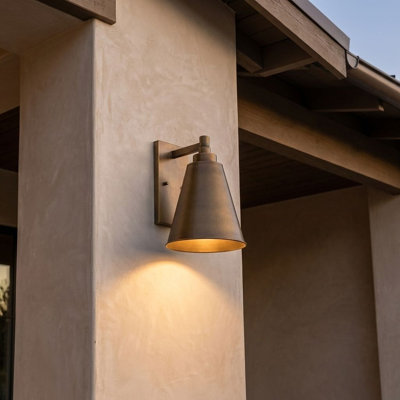 Savoy House Ryder 1-Light Outdoor Wall Lantern in Atlas Bronze