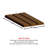 4Ft X 4Ft Unfinished White Oak Veneer Tambour Wall Panel With 3/4" 30-Degree Groove Slats, Flexible