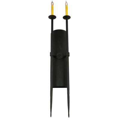 Lampe murale bougie 2 lumières warwick