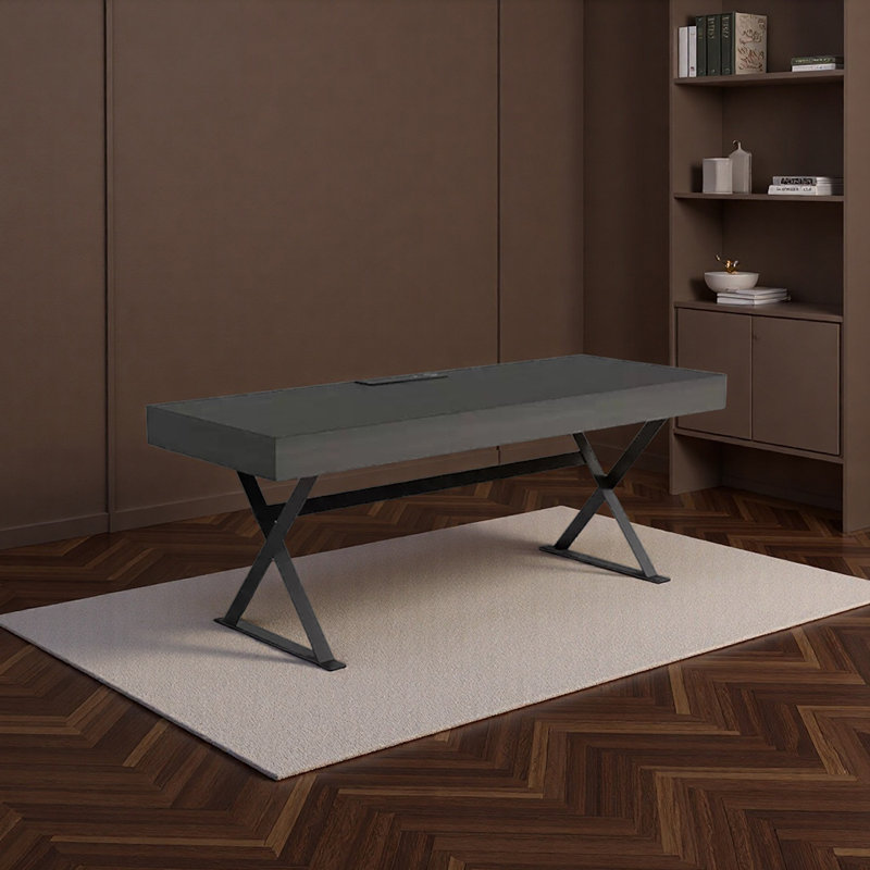 Durable Multi-Layer Board Construction Desk, 29.53" H x 55.12" W x 27.56" D