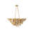 Lucullan Gold Chandelier