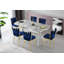 Adelgunde Solid Wood Base Dining Table-709638230-709638231