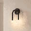 Applique murale 2 lumières Meridian en nickel poli-1100972691