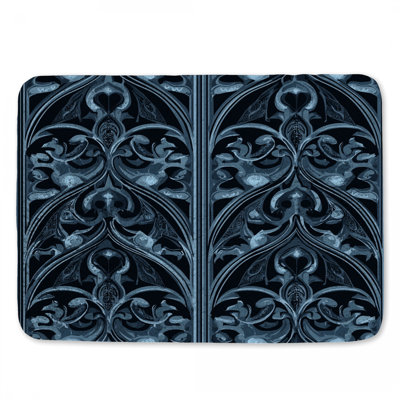 Tapis de salle de bain gothique