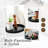 Handmade Decorative Wooden Tray, Round Tray For Coffee Table, Kitchen, Living Room, And Home Decor-694846749-694846744