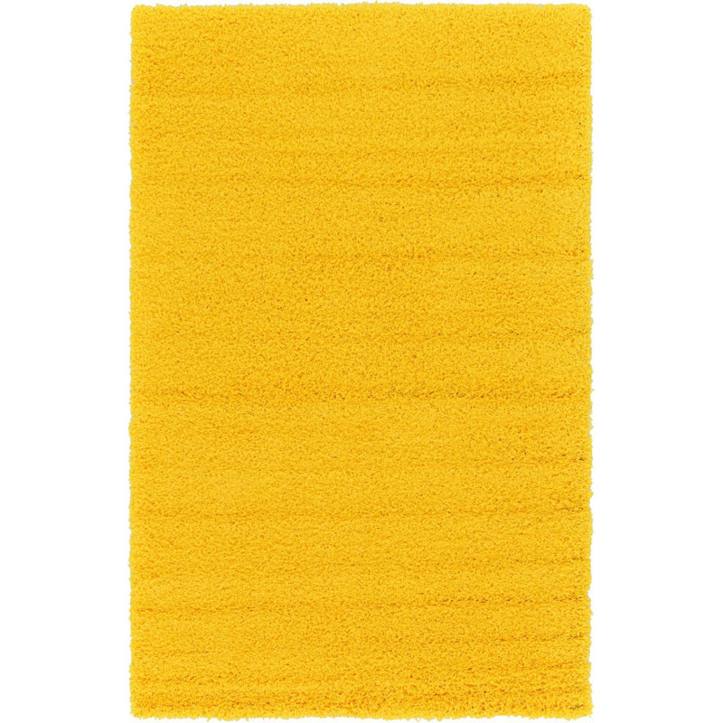 Tapis jaune Renesha, Rectangle 3 pi 3 po x 5 pi 3 po