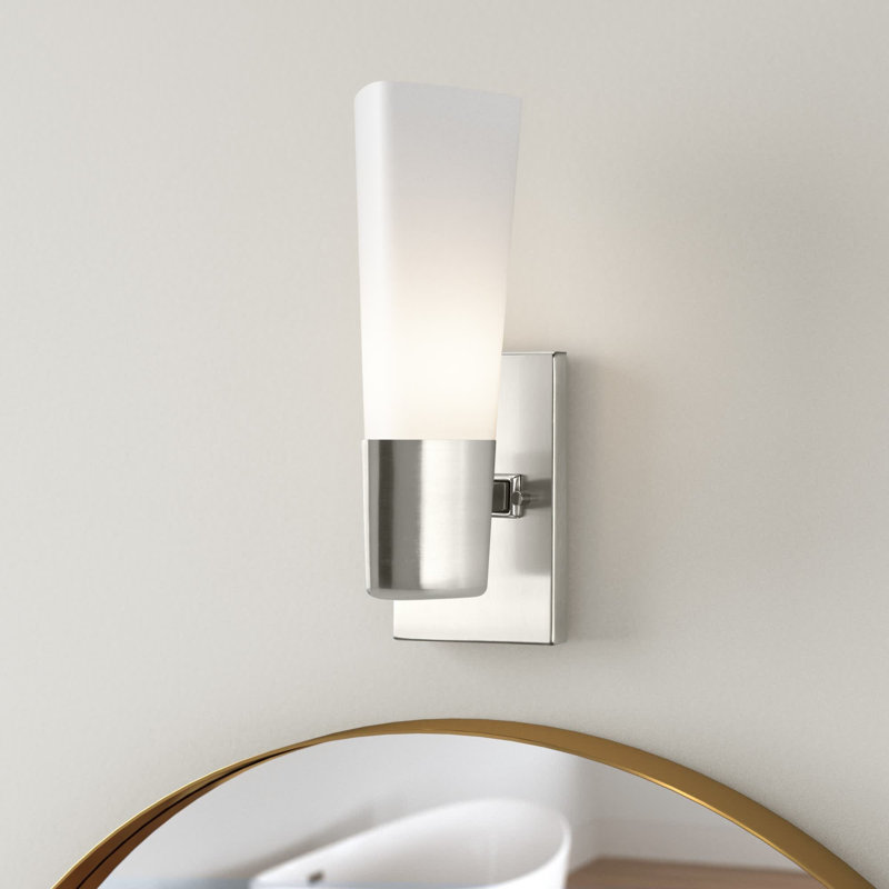 Petworth Dimmable Vanity Light, Brushed Nickel