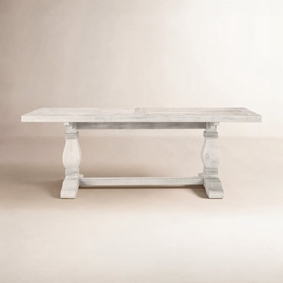 Kinston 78" Solid Wood Trestle Dining Table