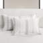Brooke Blue Stripe Cotton Blend Sham-46130484-46130378