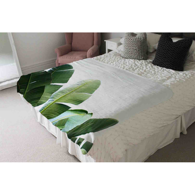 Millham Plain Weave / Muslin Throw Blanket