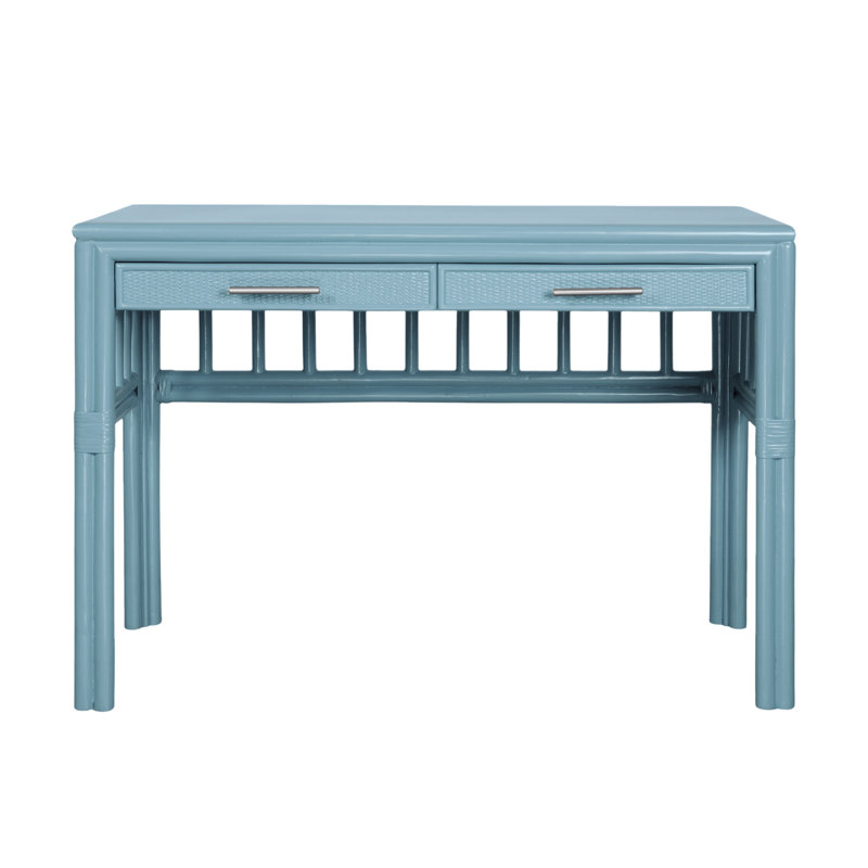 Colony Writing Desk, Pool Blue