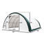 Abri de rangement 11 oz 30 pi x 40 pi x 15 pi en acier galvanisé 11 oz.