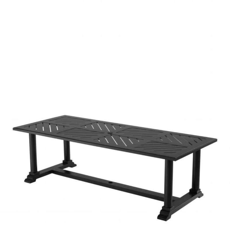 Bell Rive Dining Table, Black