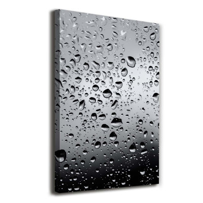 Drops Of Water 1 Piece Wrapped Canvas Wall Art