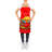 No Pattern Bib Apron