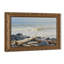 Cadre mural vintage orné de vagues et de bois flotté – Cadre doré décoratif pour œuvres d'art.-741156634