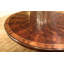 Round Mahogany Wood Dining Table