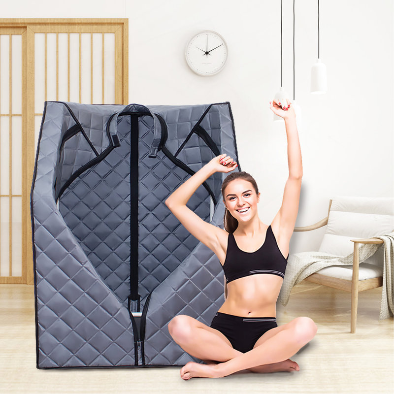 Sojourner Portable Sauna For Home - Steam Sauna Tent, Personal Sauna - Sauna Heater, Tent, Chair, Remote Included For Home Sauna - Enjoy Your Own Personal Spa