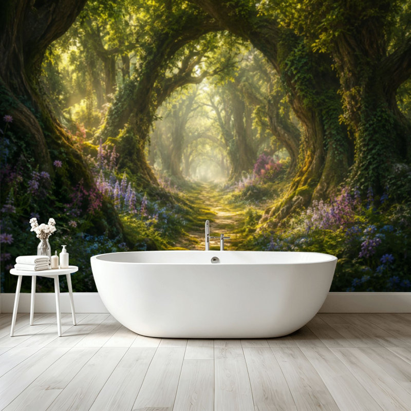 Adhésif mural amovible Peel and Stick, 68.88" L x 96" W