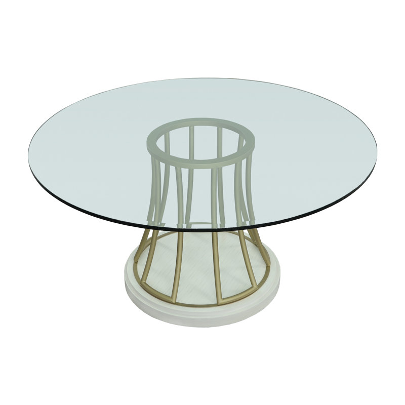 East Camden Pedestal Dining Table, 60" x 60"