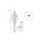 Oversized ONZENO 80cm Silent Wall Clock