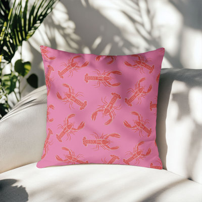 Coussin décoratif d'extérieur Lobster