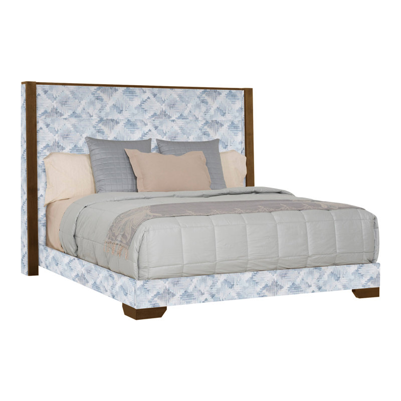 Thom Filicia Home Century Club King Bed, Tuck Cobalt, Havana, No