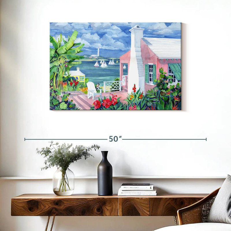 Bermuda Cove, 24" H x 36" W
