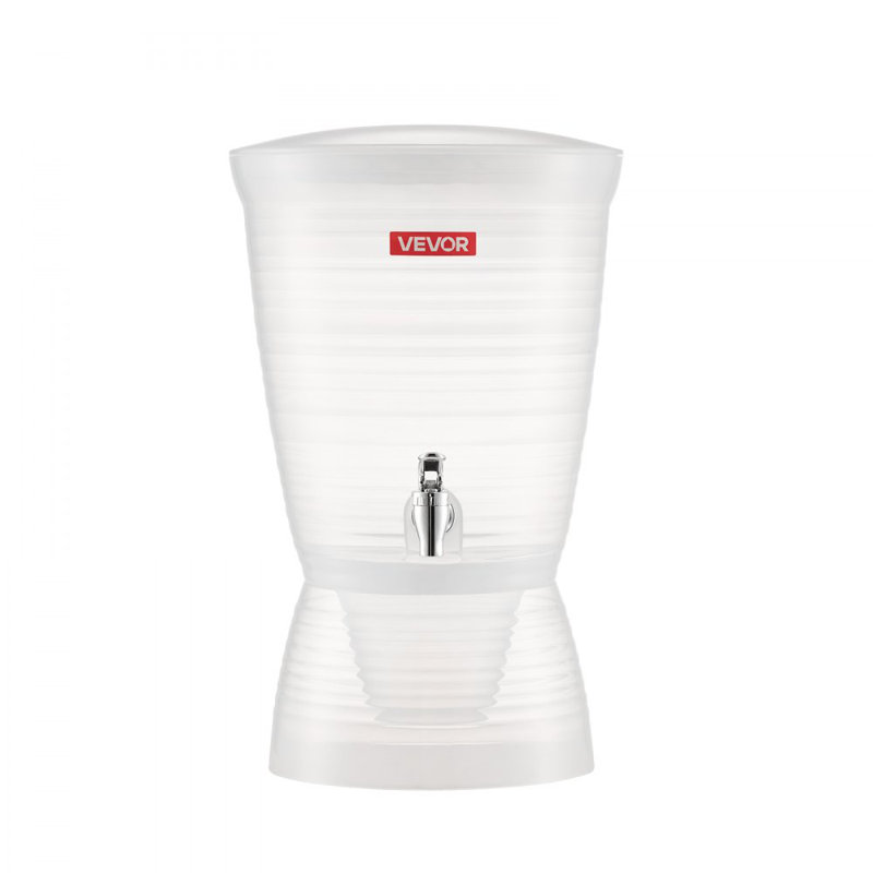 Distributeur de boisson 2,64 gallons en plastique pour les fêtes avec robinet