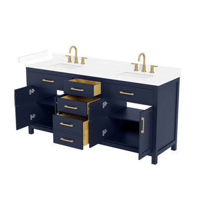 Ensemble de meuble-lavabo double 72 po Beckett