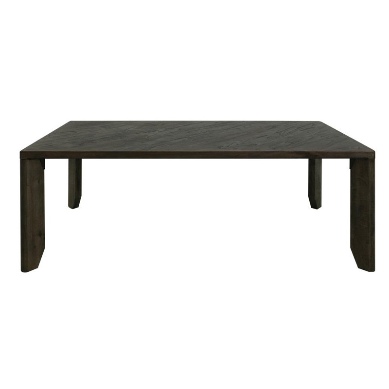 Rectangular Dining Table, 29.75" H x 39.25" W x 78.75" D, Black