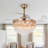 42'' Judyann 4 - Blade LED Ceiling Fan with Remote Control and Light Kit Included