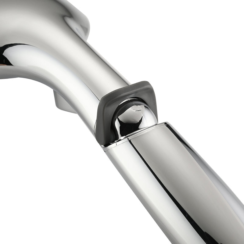 Lift-Up Diverter Bathtub Faucet With 6 Settings Handheld Shower (Rough-In Valve Not Included), Chrome